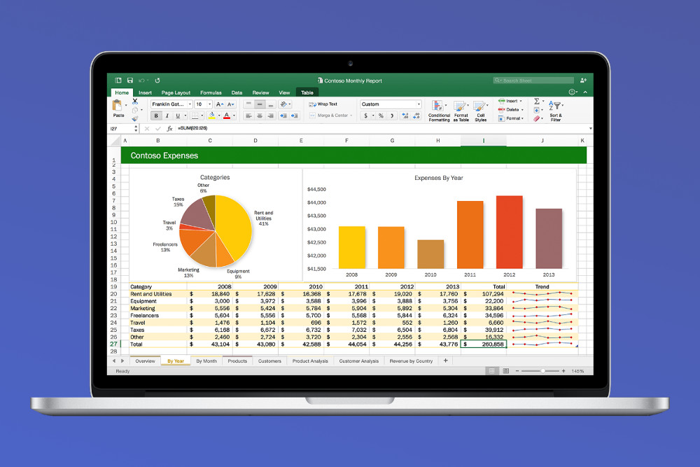 microsoft office for mac adding lines